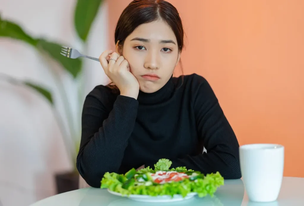 食事制限を嫌う女性