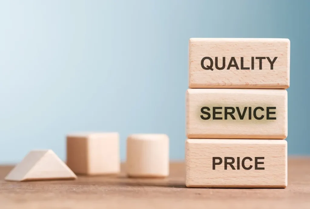 Quality Service Price