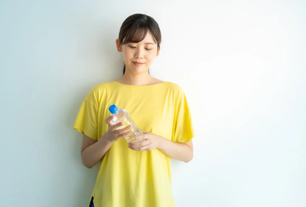運動着の女性