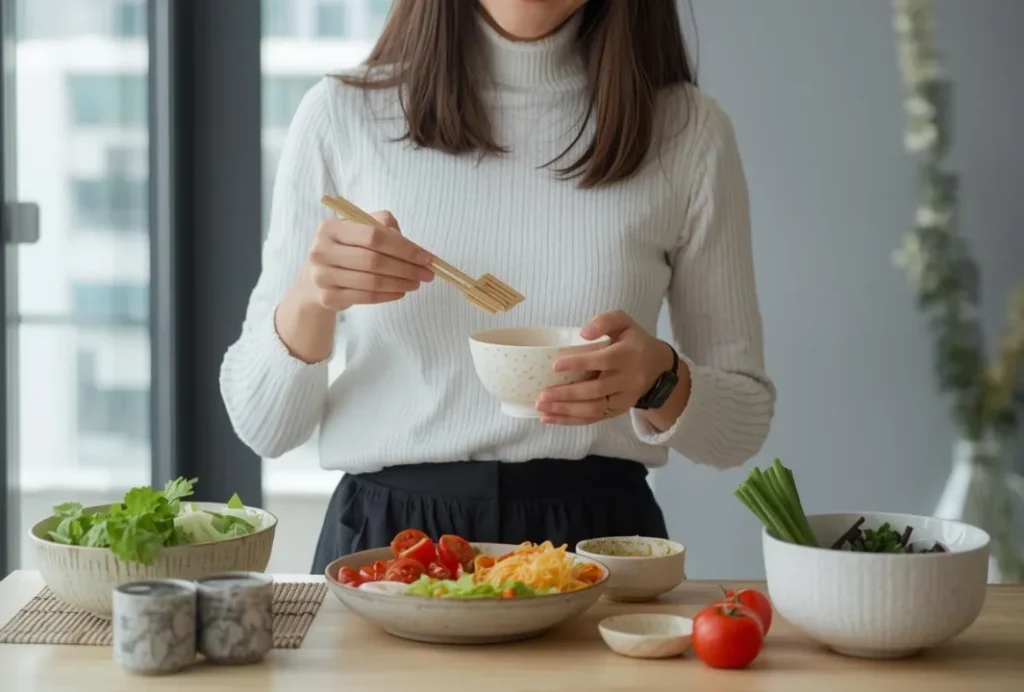 糖質制限中の女性